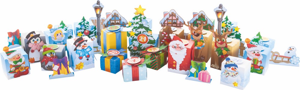 Adventskalender  -Winterlandschaft-