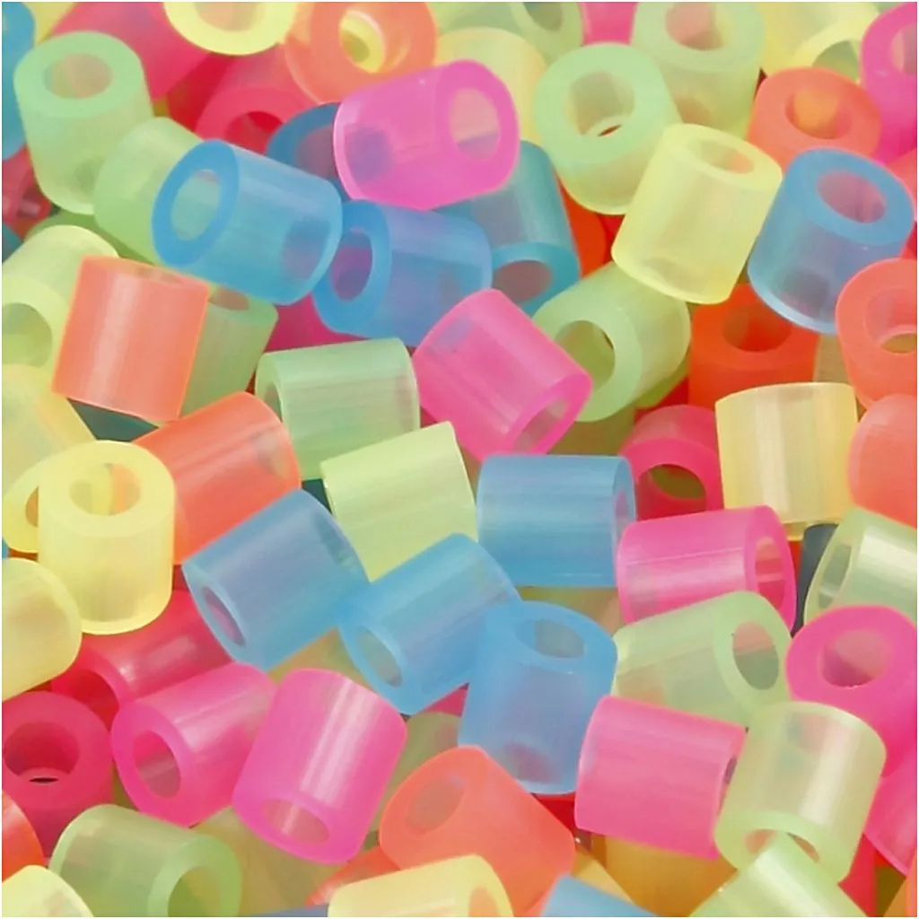 B�gelperlen 5mm NEON TRANSPARENT