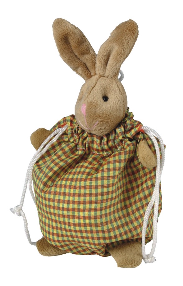 Geschenk-Hasenbeutel Pl�sch 1 St�ck