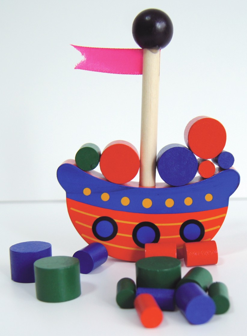 Geschenk-Geduldsspiel Piratenschiff