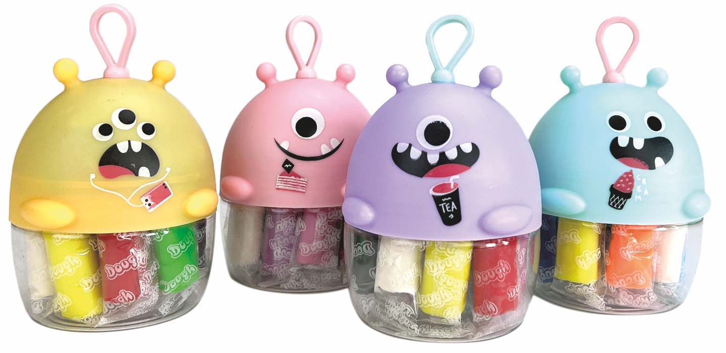 Geschenk-Knetmix Monsterknete