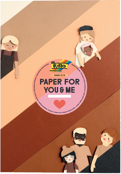 Tonpapier 130g 50x70cm Hautt�ne-Skintones 100 Blatt
